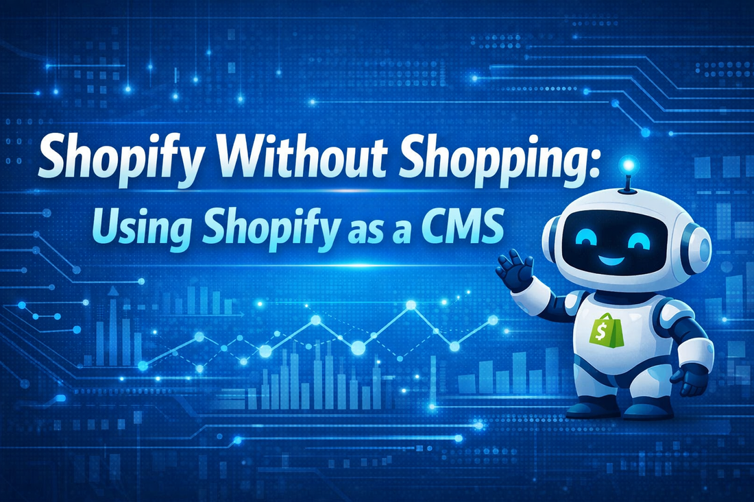 Shopify Is a Surprisingly Great Platform for Non-Commerce Websites